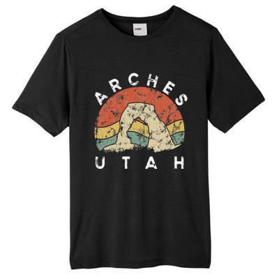 Arches National Park Utah Vacation Road Trip Tall Fusion ChromaSoft Performance T-Shirt