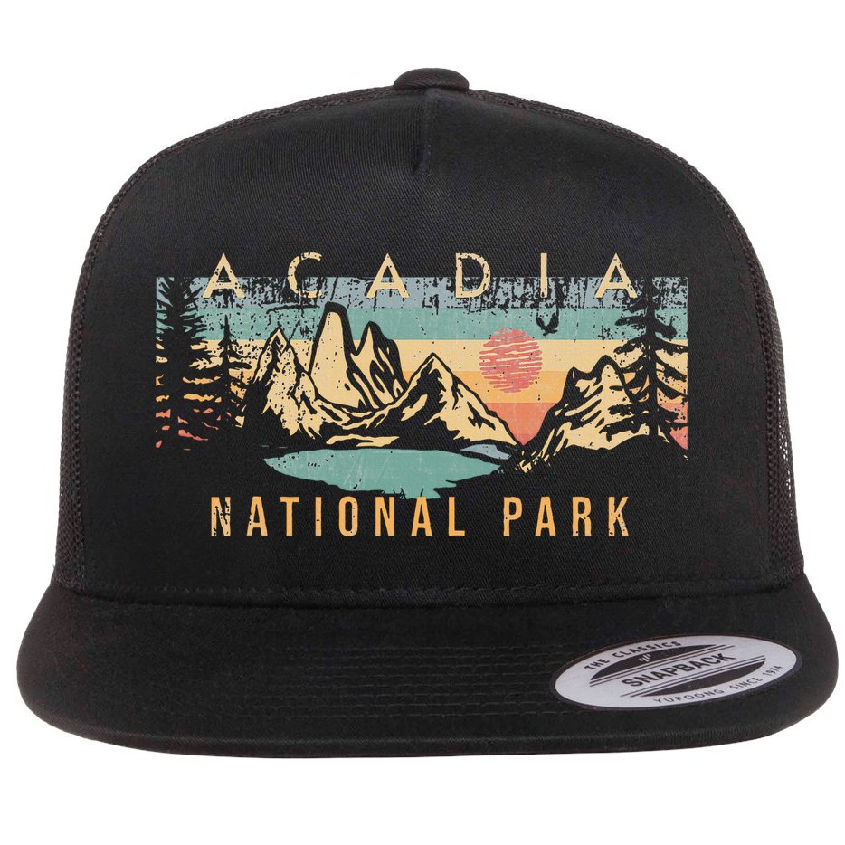 Acadia National Park Flat Bill Trucker Hat