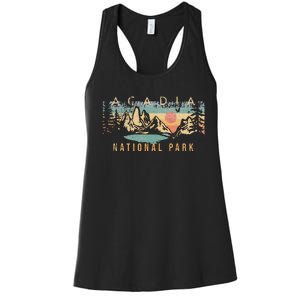 Acadia National Park Women's Racerback Tank