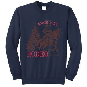 Annual North Pole Rodeo Funny Santa Jingle Horse Christmas Sweatshirt