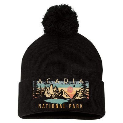 Acadia National Park Pom Pom 12in Knit Beanie