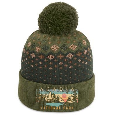 Acadia National Park The Baniff Cuffed Pom Beanie