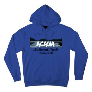 Acadia National Park Travel Maine Usa Earth Explorer Great Gift Hoodie