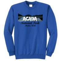 Acadia National Park Travel Maine Usa Earth Explorer Great Gift Sweatshirt