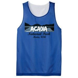 Acadia National Park Travel Maine Usa Earth Explorer Great Gift Mesh Reversible Basketball Jersey Tank