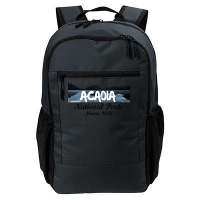 Acadia National Park Travel Maine Usa Earth Explorer Great Gift Daily Commute Backpack