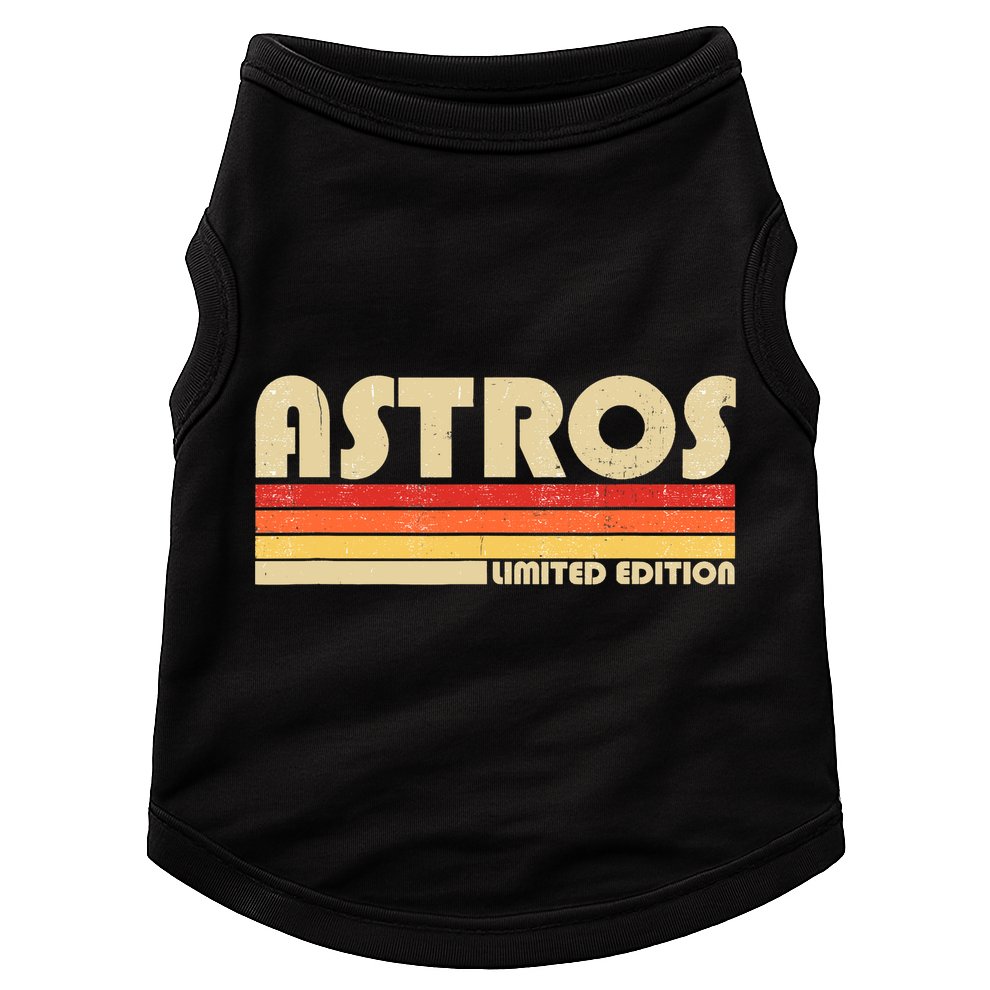 Astros Limited Edition Retro Vintage   Doggie Tank
