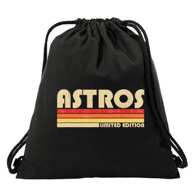 Astros Limited Edition Retro Vintage   Drawstring Bag