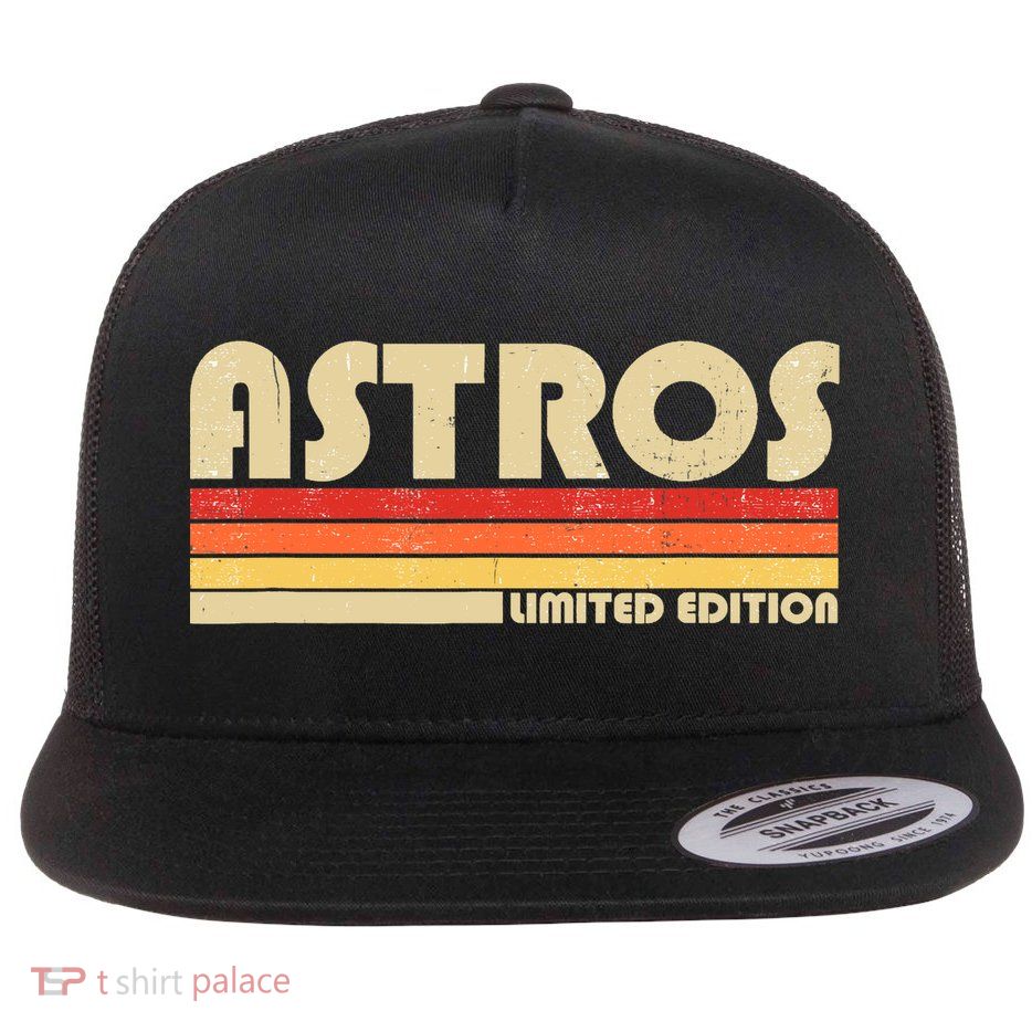 Astros Limited Edition Retro Vintage   Flatbill Hat