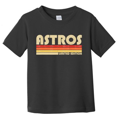 Astros Limited Edition Retro Vintage   Toddler T-Shirt