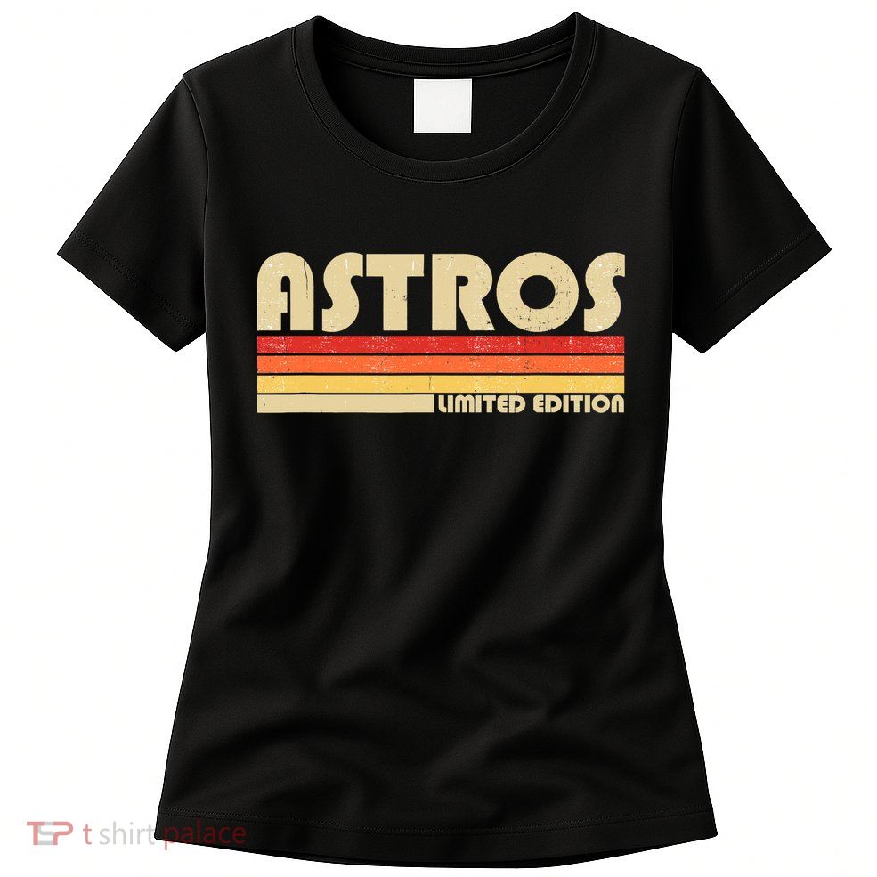 Astros Limited Edition Retro Vintage   Womens T-Shirt