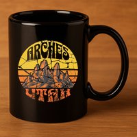 Arches National Park 11oz C Handle Ceramic Mug