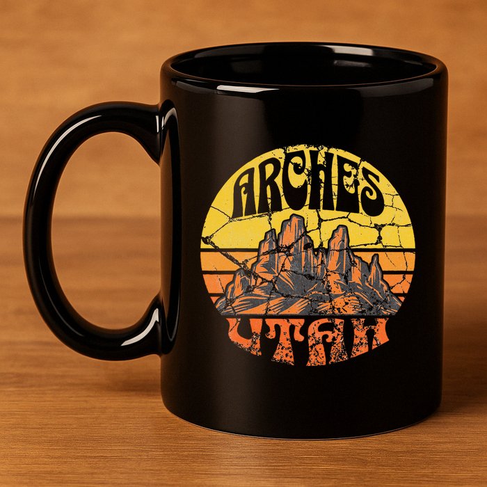 Arches National Park 11oz C Handle Ceramic Mug