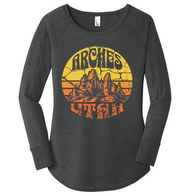 Arches National Park Women's Perfect Tri Tunic Long Sleeve Shirt