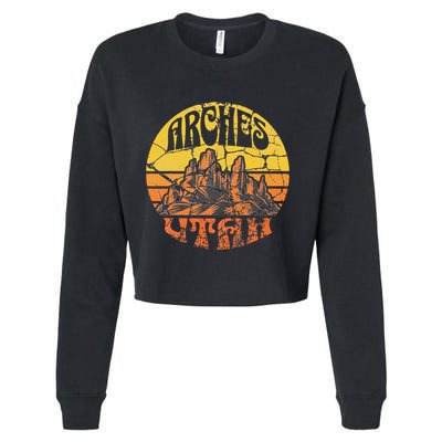 Arches National Park Cropped Pullover Crew