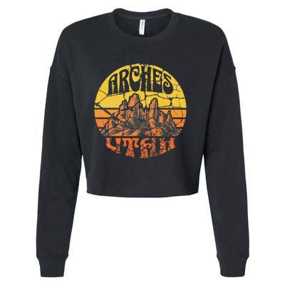 Arches National Park Cropped Pullover Crew