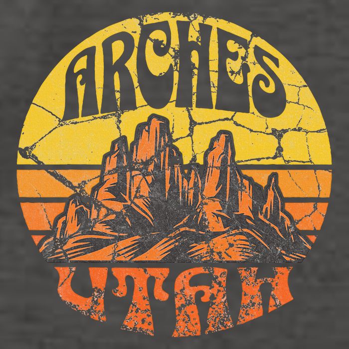 Arches National Park Vector Backpack