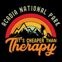 Acadia National Park Funny Quote And Gift Impact Tech Backpack