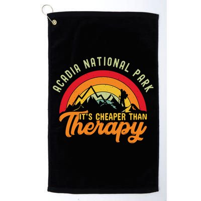 Acadia National Park Funny Quote And Gift Golf Towel