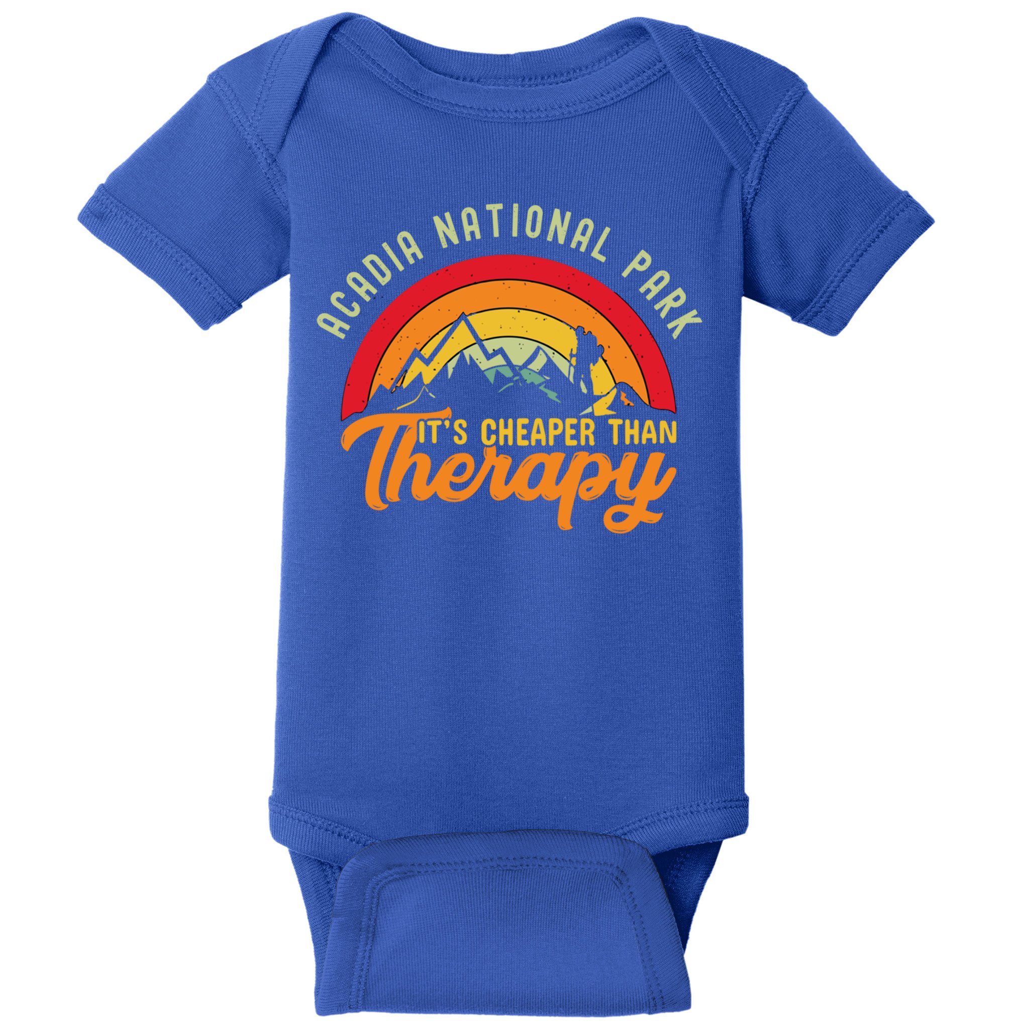 Acadia National Park Funny Quote And Gift Baby Bodysuit