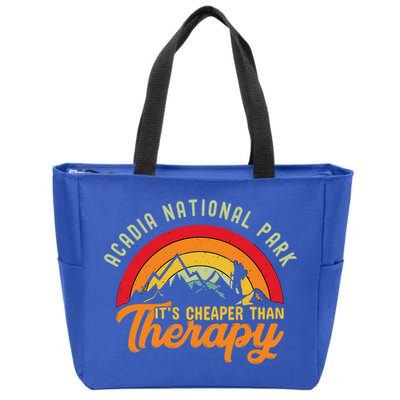 Acadia National Park Funny Quote And Gift Zip Tote Bag