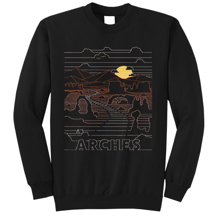 Arches National Park Delicate Arch Moab Utah Tall Sweatshirt