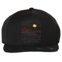 Arches National Park Delicate Arch Moab Utah Wool Snapback Cap