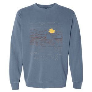 Arches National Park Delicate Arch Moab Utah Garment-Dyed Sweatshirt