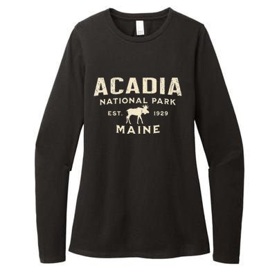 Acadia National Park Womens CVC Long Sleeve Shirt