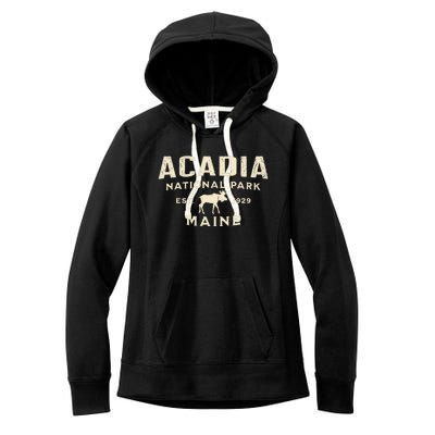 Acadia National Park Women's Fleece Hoodie