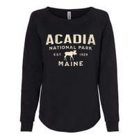 Acadia National Park Womens California Wash Sweatshirt