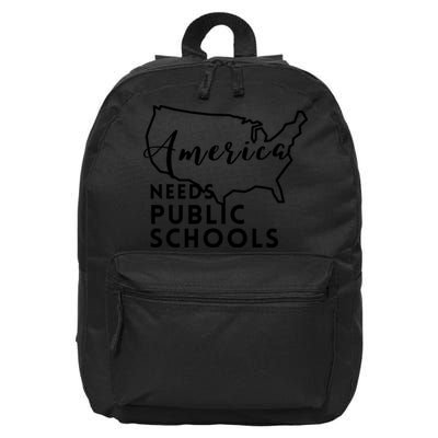 America Needs Public Schools 16 in Basic Backpack