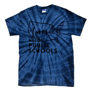 America Needs Public Schools Tie-Dye T-Shirt