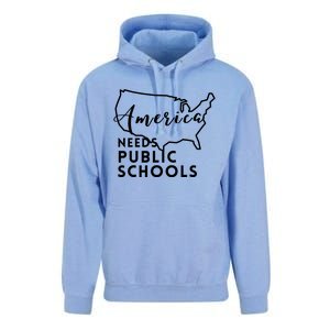 America Needs Public Schools Unisex Surf Hoodie