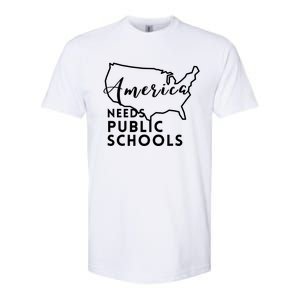 America Needs Public Schools Softstyle CVC T-Shirt