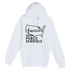 America Needs Public Schools Premium Pullover Hoodie