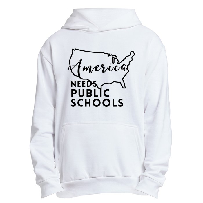 America Needs Public Schools Urban Pullover Hoodie