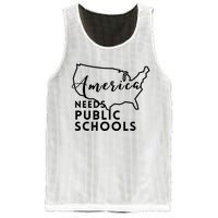 America Needs Public Schools Mesh Reversible Basketball Jersey Tank