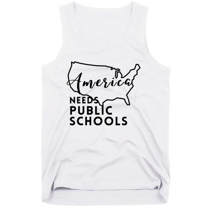 America Needs Public Schools Tank Top