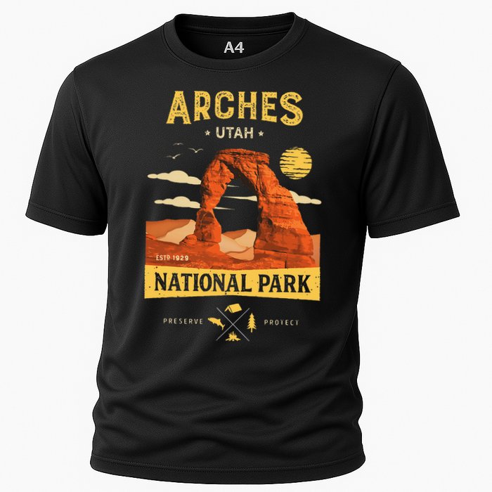 Arches National Park Delicate Arch Cooling Performance Crew T-Shirt