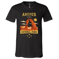 Arches National Park Delicate Arch V-Neck T-Shirt