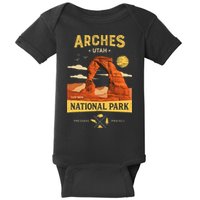 Arches National Park Delicate Arch Baby Bodysuit