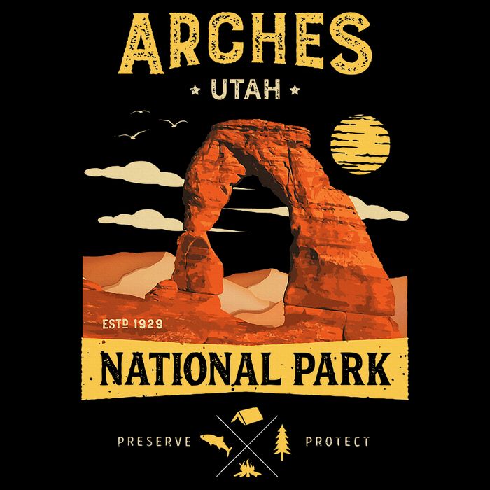 Arches National Park Delicate Arch Baby Bodysuit