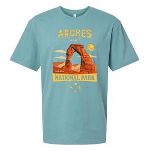 Arches National Park Delicate Arch Sueded Cloud Jersey T-Shirt