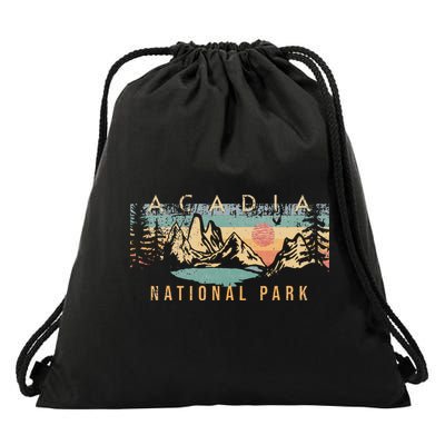 Acadia National Park Drawstring Bag