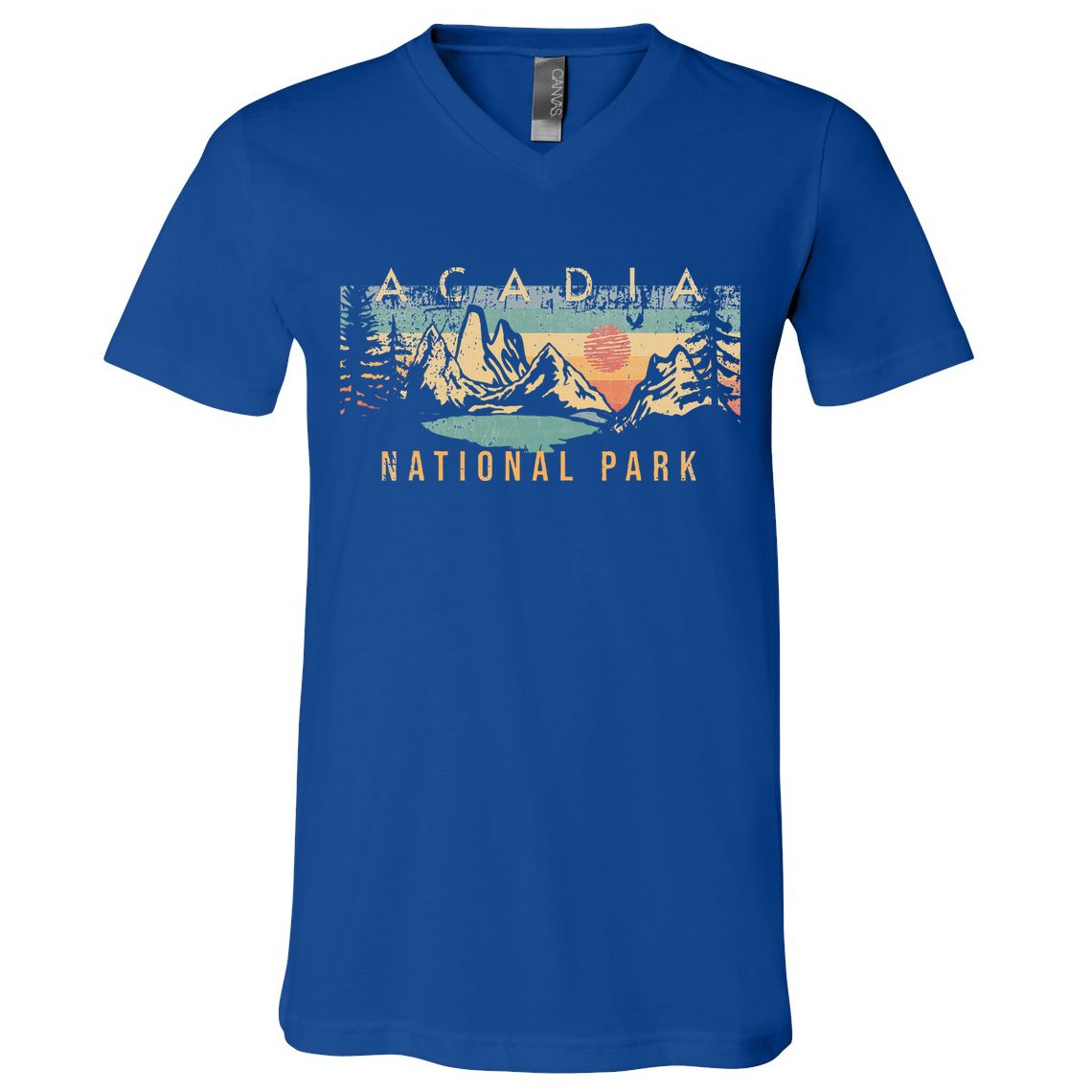 Acadia National Park V-Neck T-Shirt