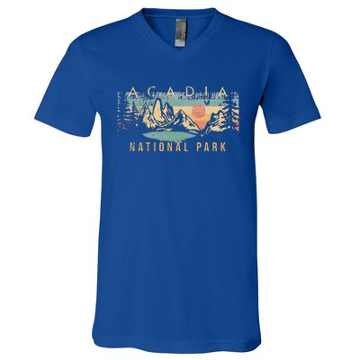 Acadia National Park V-Neck T-Shirt