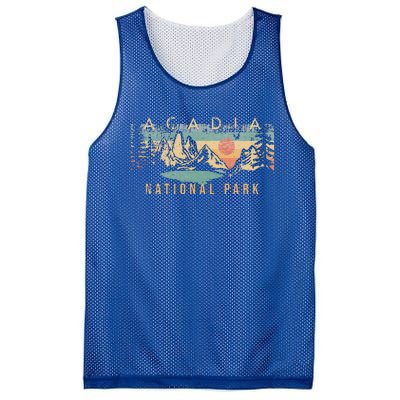 Acadia National Park Mesh Reversible Basketball Jersey Tank