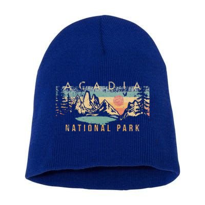 Acadia National Park Short Acrylic Beanie