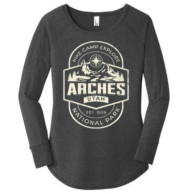 Arches National Park Women's Perfect Tri Tunic Long Sleeve Shirt